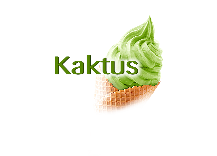Mléčná zmrzlina Kaktus