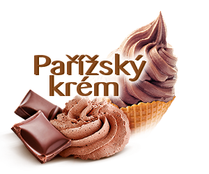 Mléčná zmrzka Pařížský krém