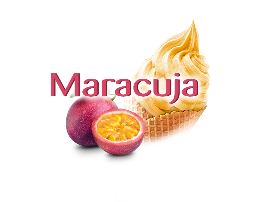 Mléčná zmrzlina Maracuja