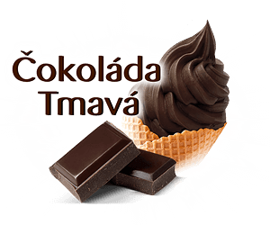 Mléčná zmrzka Čokoláda tmavá